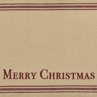 Christmas Greeting Embroidered Placemats - Set of 6 Park Designs - The Fox Decor