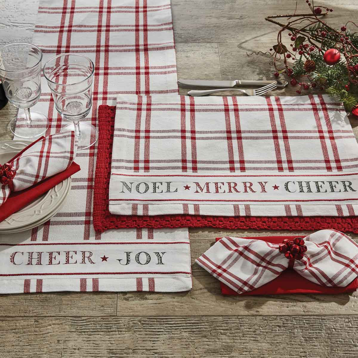 Yuletide Cheer Runner - 54"L Park Designs - The Fox Decor