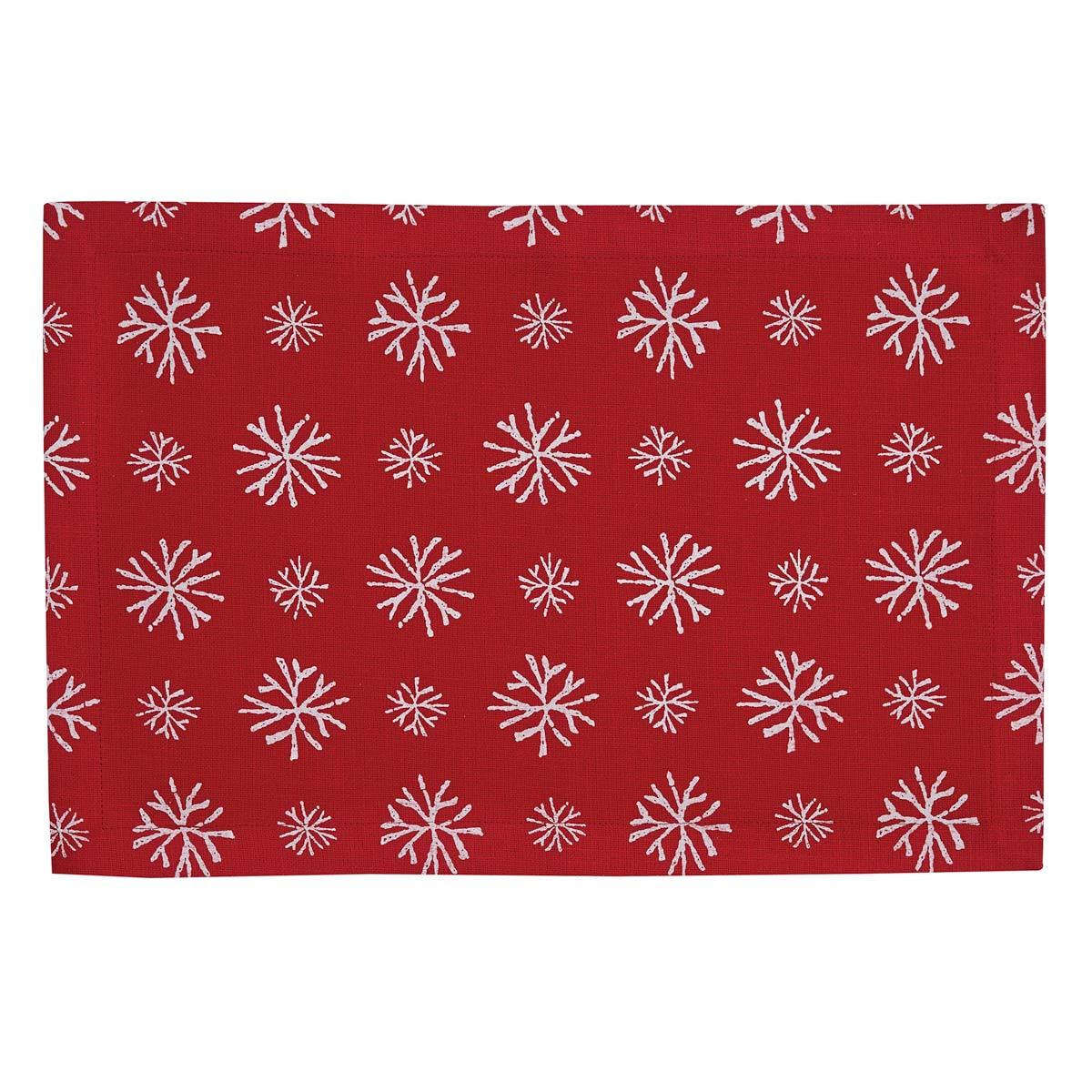 Snowflake Placemats - Set of 6 Park Designs - The Fox Decor