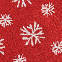Thumbnail for Snowflake Round Placemats - Set of 4 Park Designs