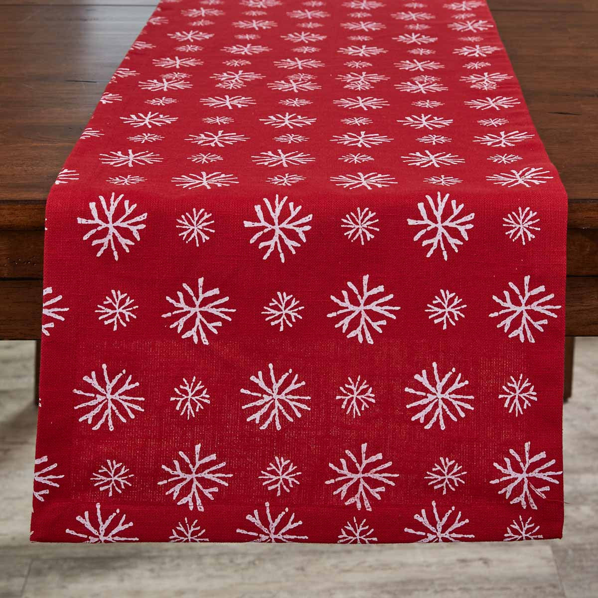 Snowflake Table Runner - 54" L Park Designs - The Fox Decor