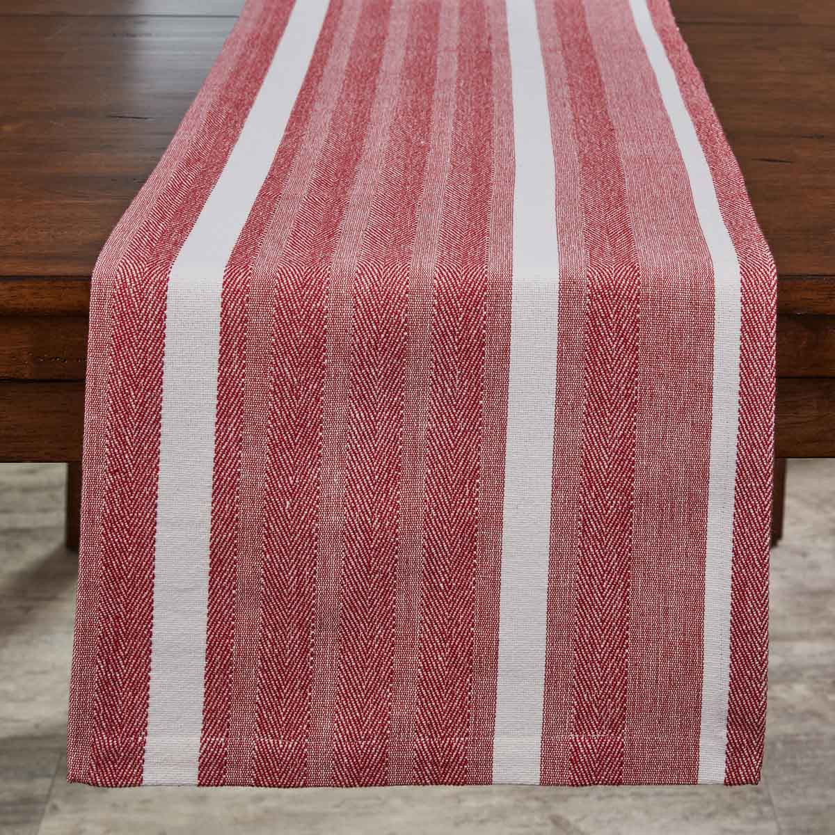 Cozy Sweater Herringbone Table Runner - 72"L Park Designs - The Fox Decor