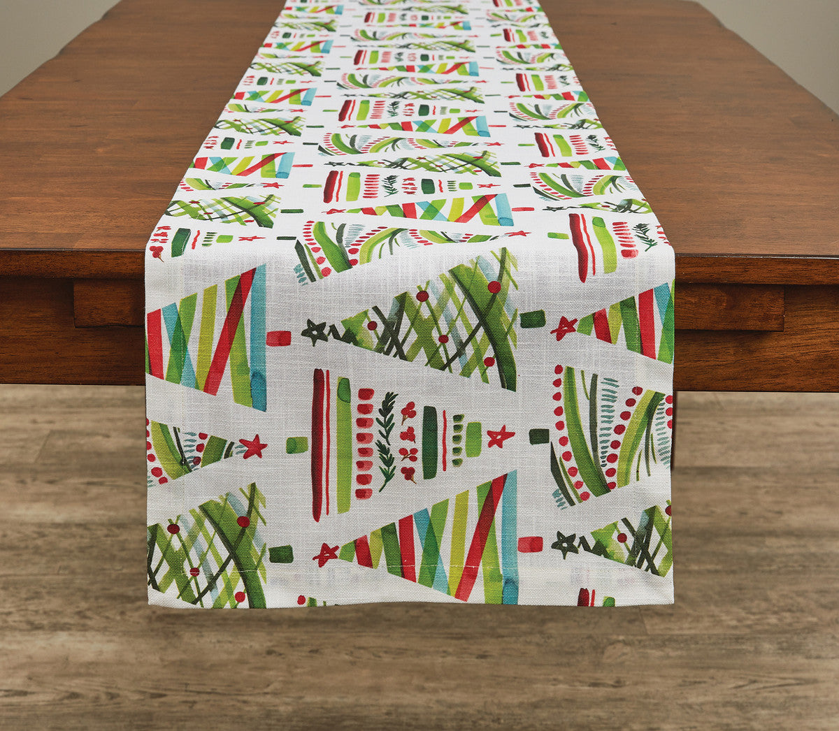 Happy Merry Table Runner - 72"L Park Designs - The Fox Decor