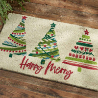 Happy Merry Doormat 18