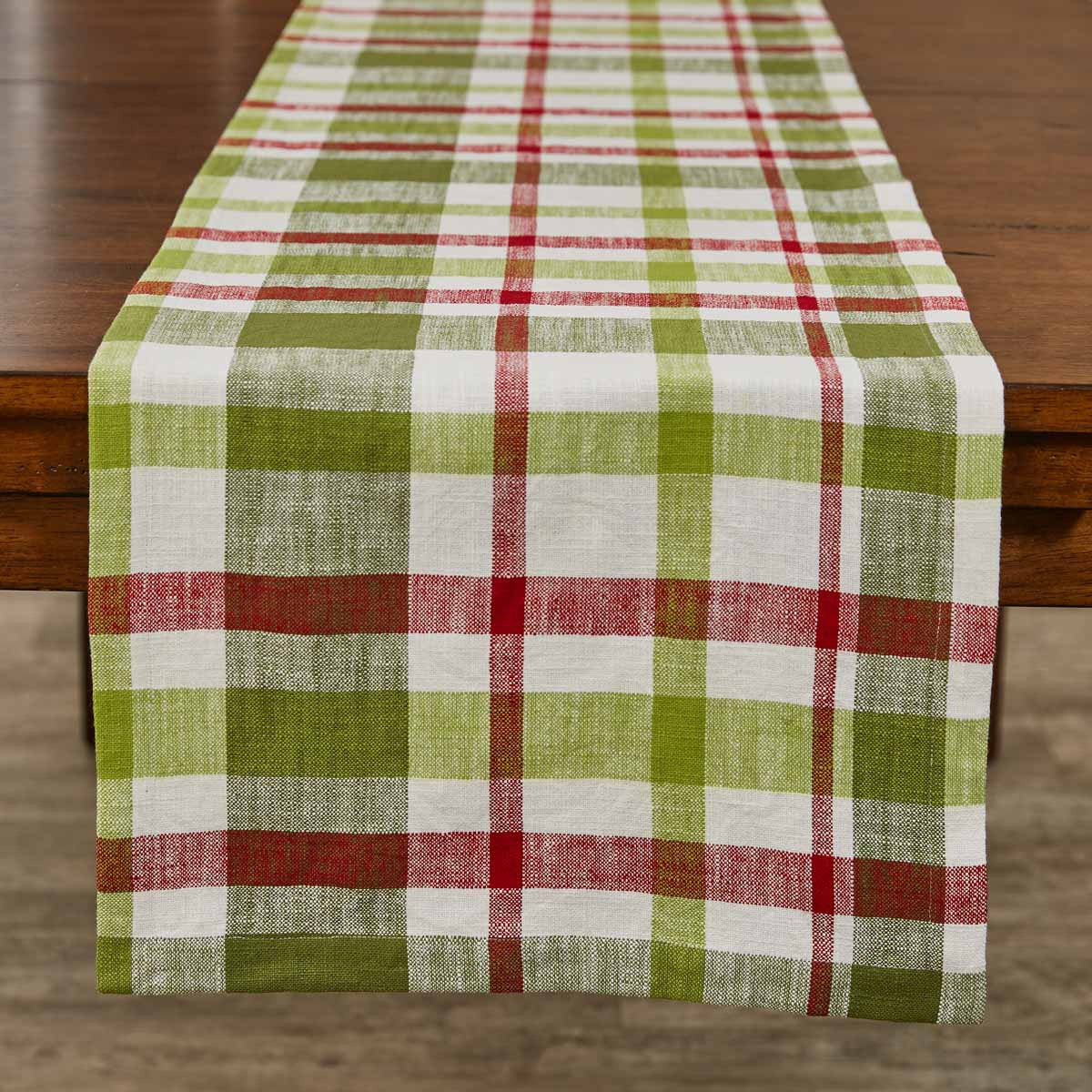 Winter Bliss Plaid Table Runner - 54"L Park Designs - The Fox Decor