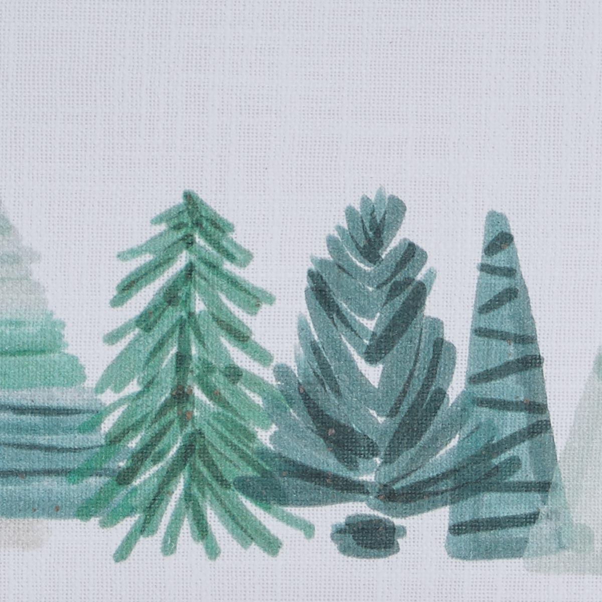 Hand Painted Holiday Placemats - Set Of 4 Park Designs - The Fox Decor