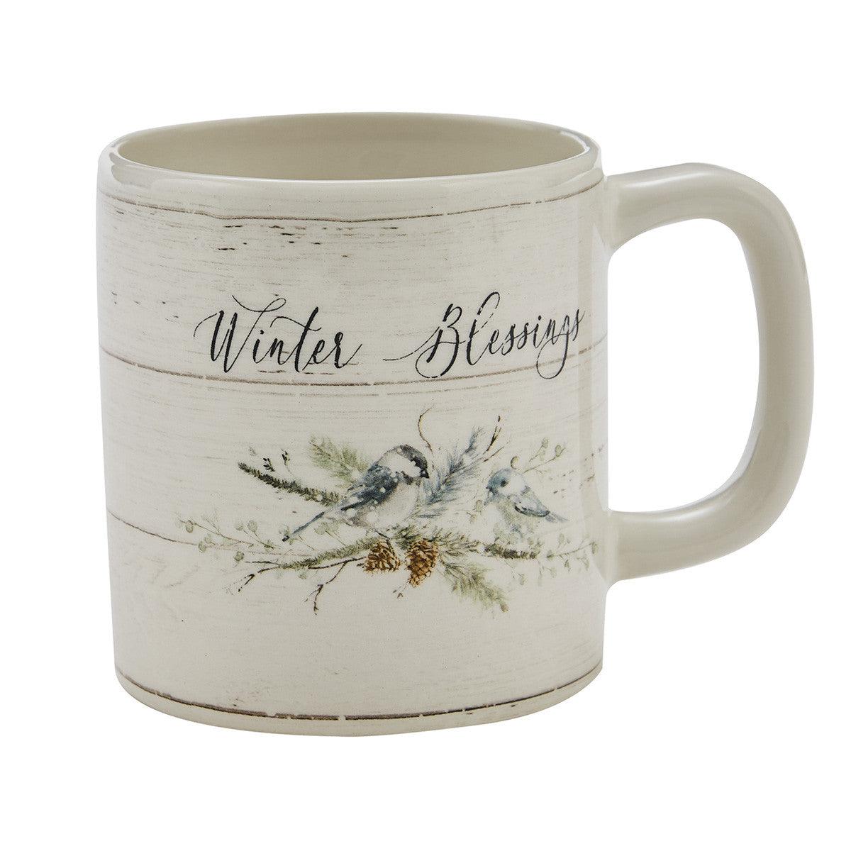Winter Blessings Mugs - Set of 4 Park Designs - The Fox Decor
