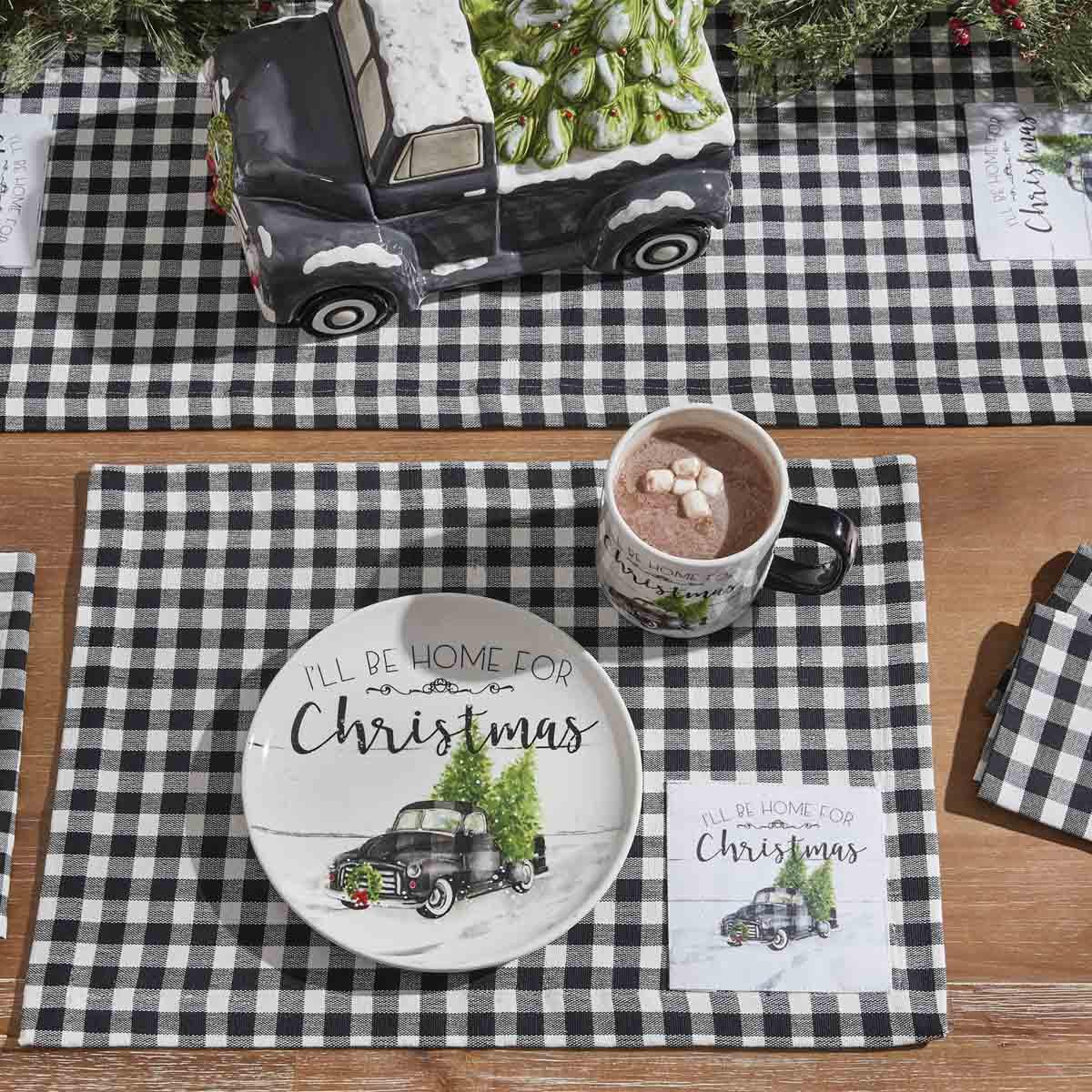 Home For Christmas Placemats - Set of 6 Park Designs - The Fox Decor