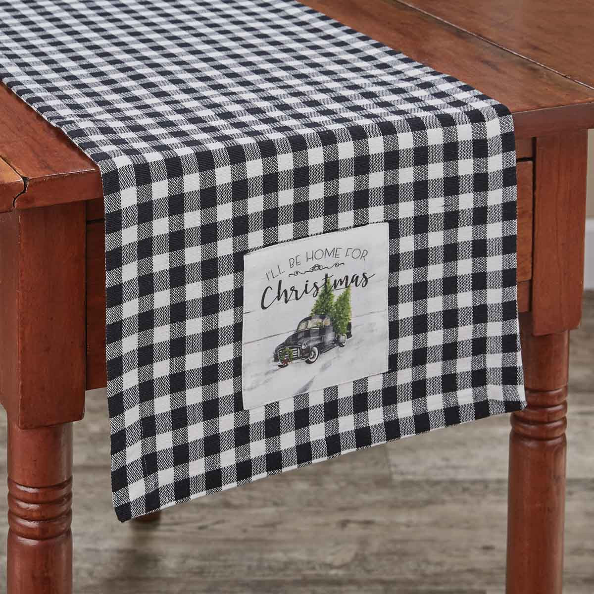 Home For Christmas Runner - 54"L Park Designs - The Fox Decor