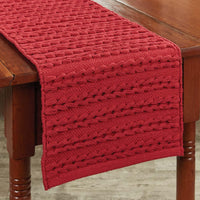 Thumbnail for Winter Magic Table Runners - Scarf Red Park Designs