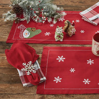 Farmhouse Snowman Table Runners 54