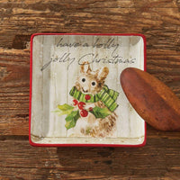 Farmhouse Snowman Spoon Rest - Set of 2 Park Designs - The Fox Decor