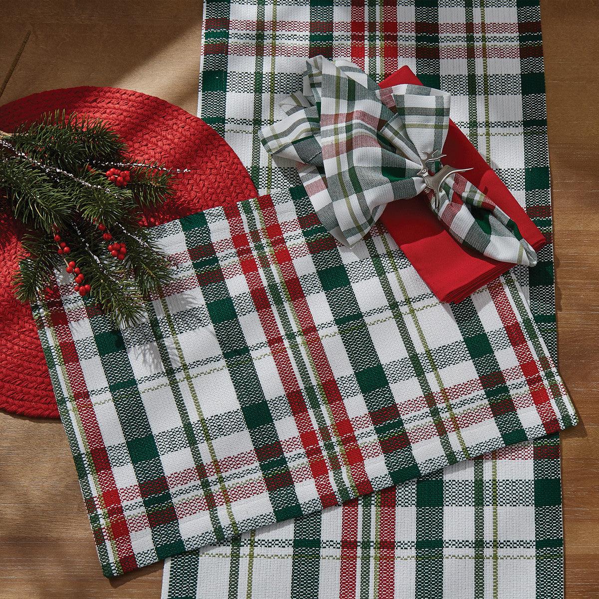 Grace Plaid Table Runner - 15x72 Park Designs - The Fox Decor