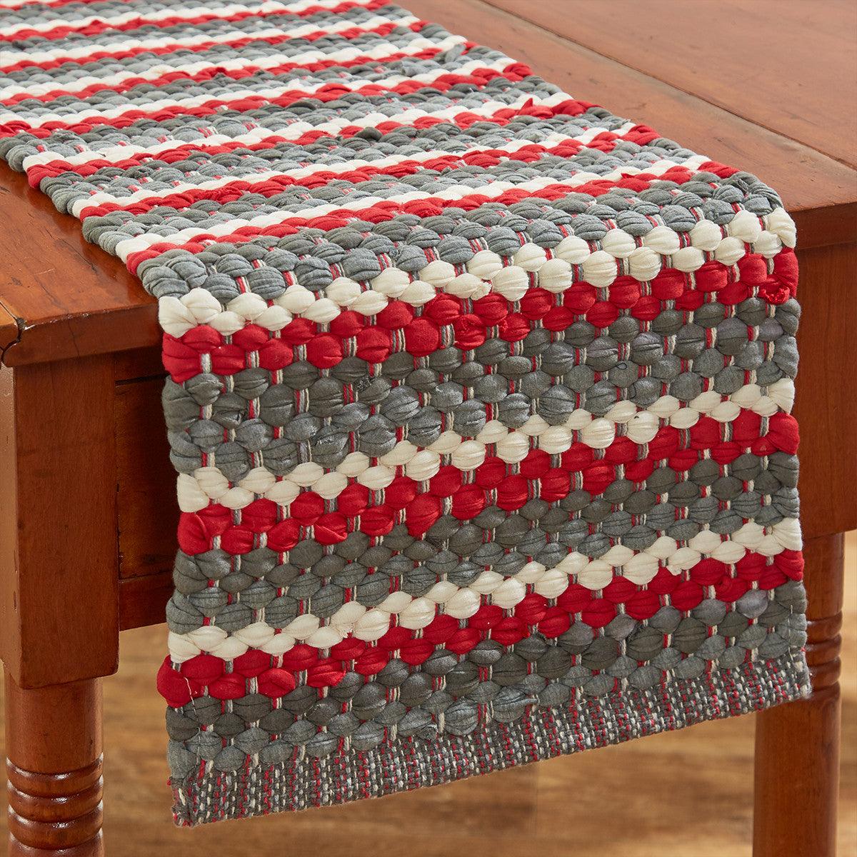 Sketchbook Snowman Table Runner - Chindi 13x36 Park Designs - The Fox Decor