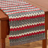 Sketchbook Snowman Table Runner - Chindi 13x36 Park Designs - The Fox Decor