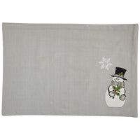 Thumbnail for Snowman And Holly Placemats - Set of 4 Park Designs