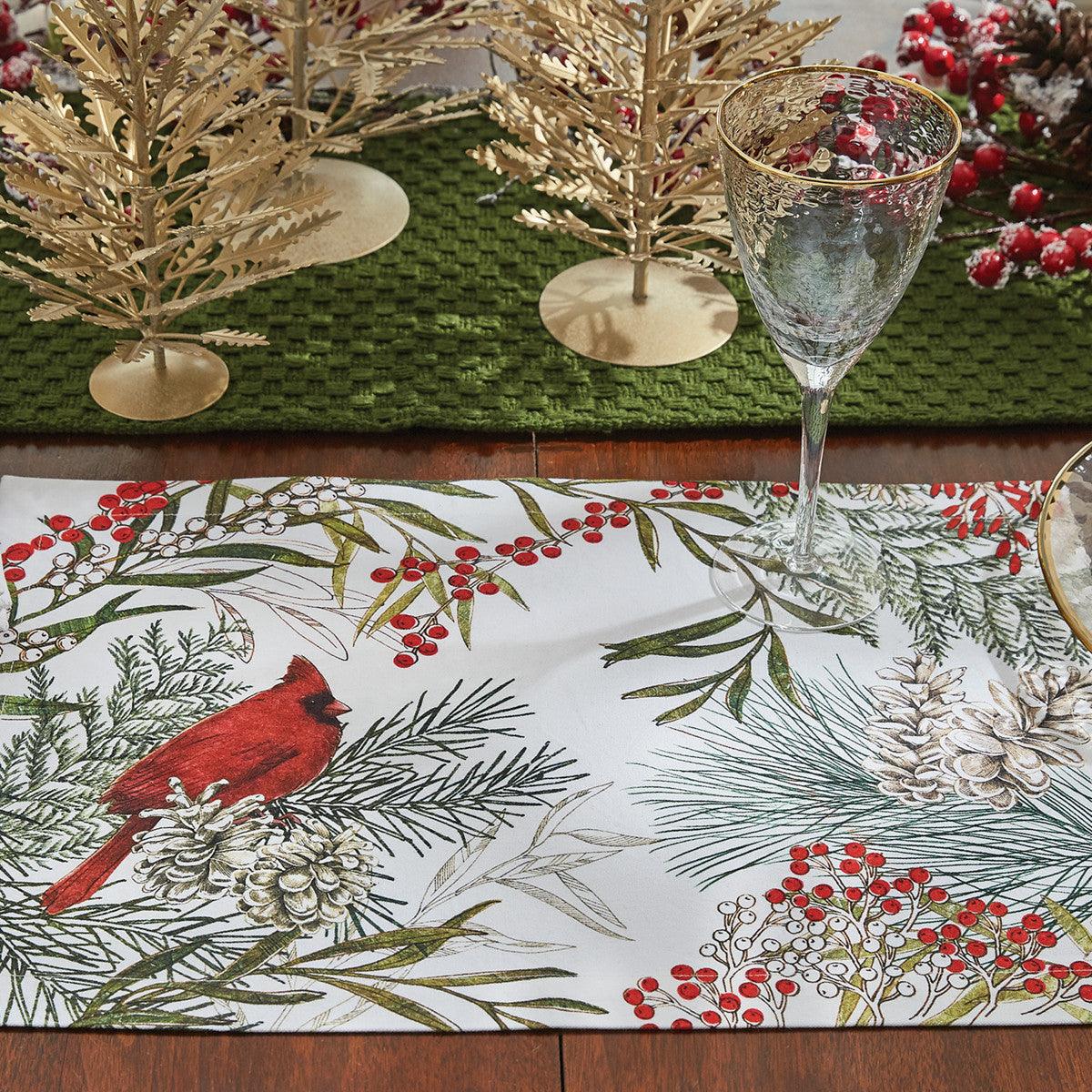 Cardinal Placemats - Set Of 4 Park Designs - The Fox Decor