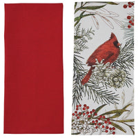 Cardinal Dishtowels Assorted - Set of 4 Park Designs - The Fox Decor