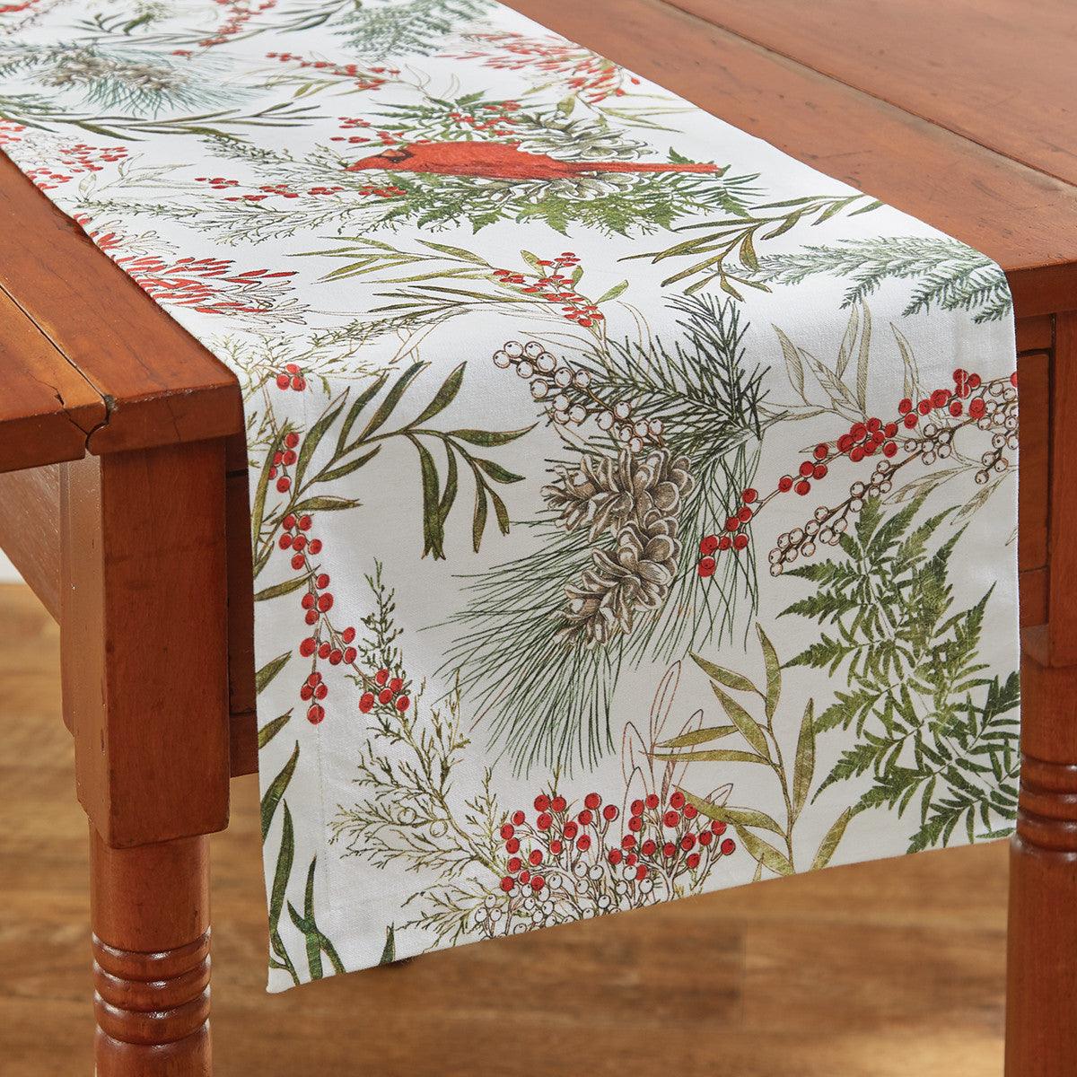 Cardinal Table Runner - 13x36 Park Designs - The Fox Decor