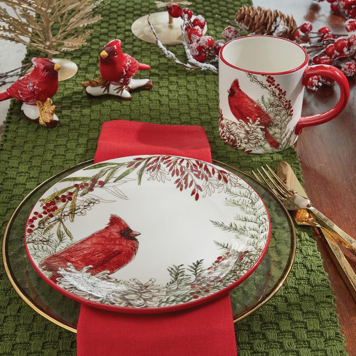 Cardinal Salad Plates - Set of 4 Park Designs - The Fox Decor