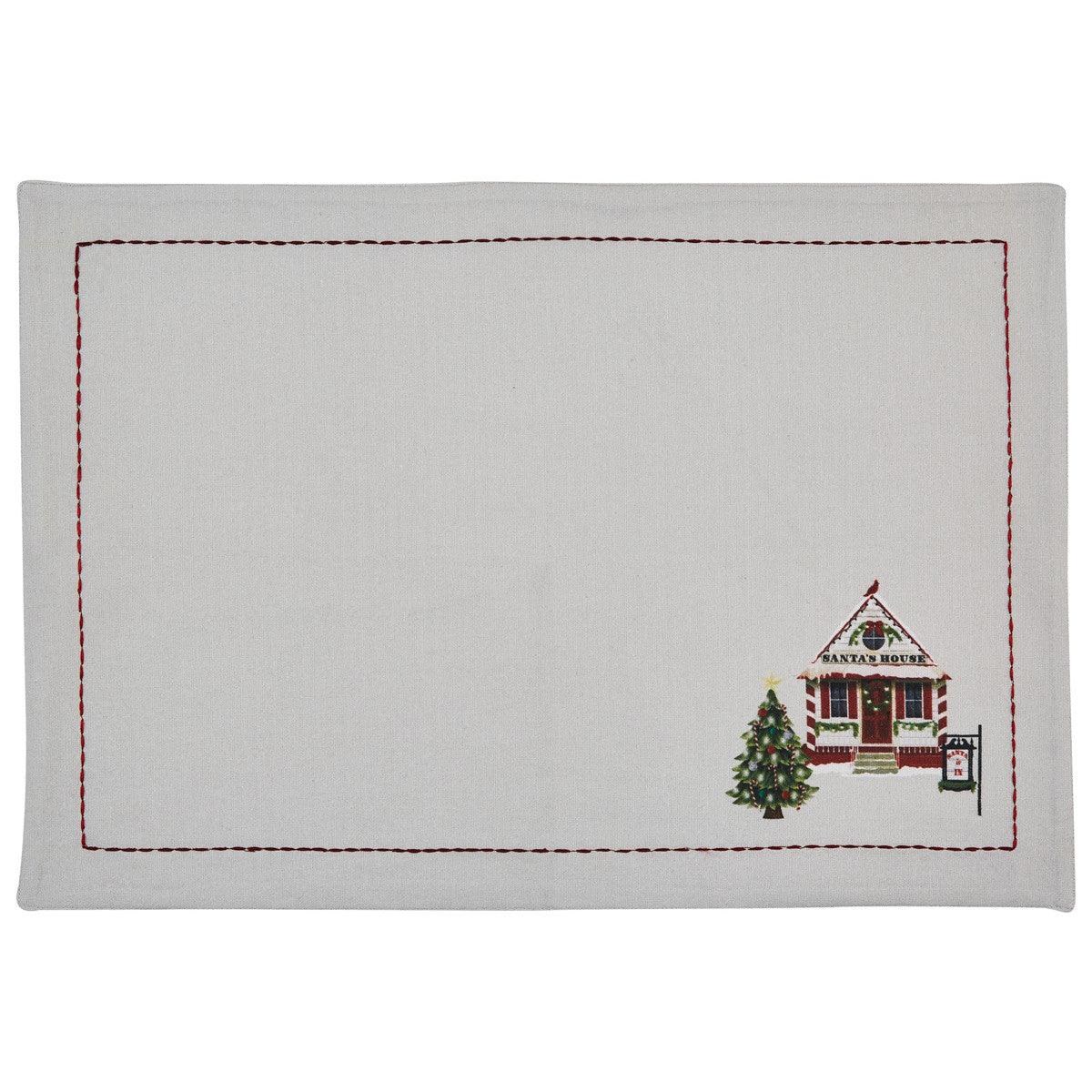 Visit To Santa Placemats - Set of 4 Park Designs