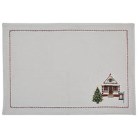 Thumbnail for Visit To Santa Placemats - Set of 4 Park Designs - The Fox Decor