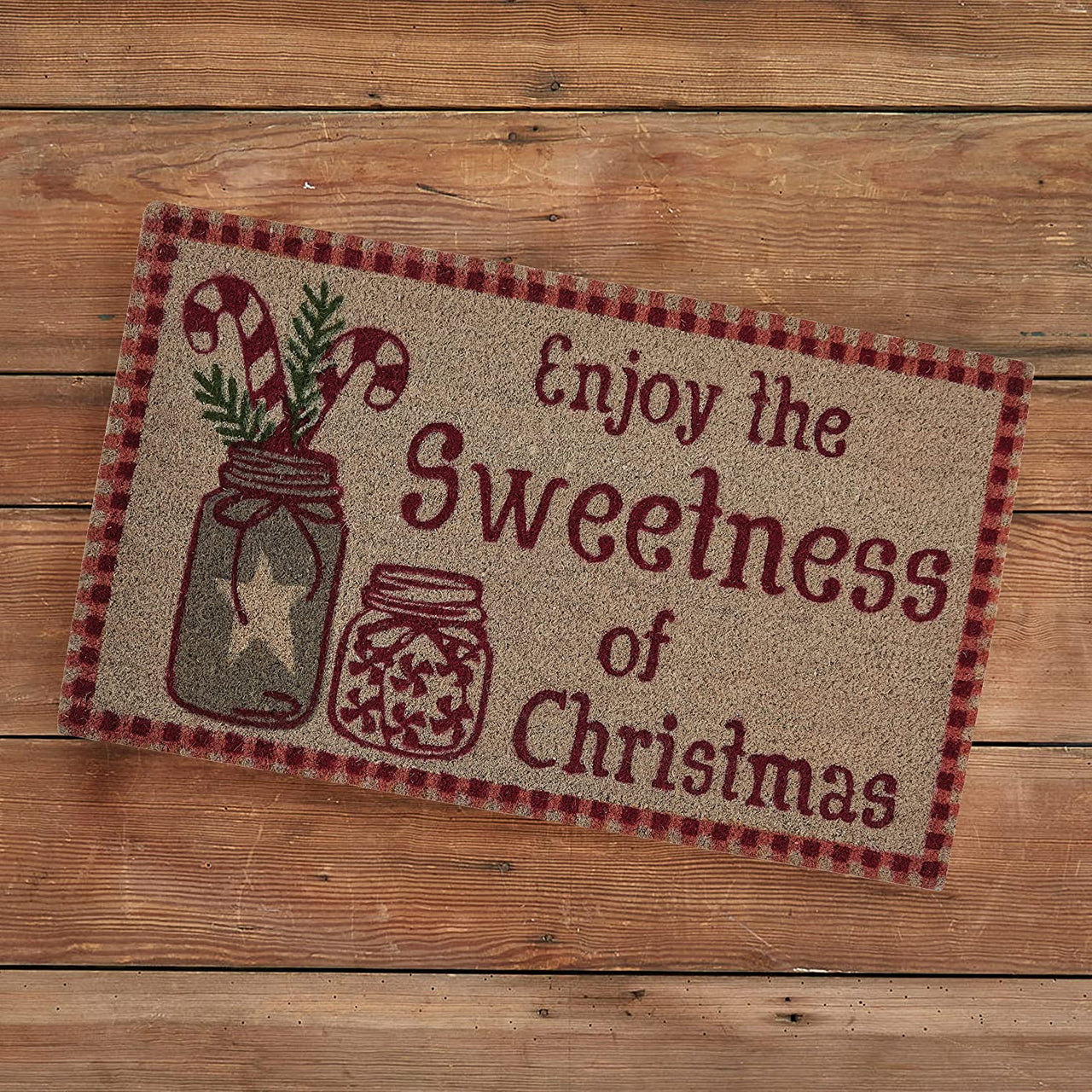 Mason And Peppermint Doormat 18" X 30" Park Designs