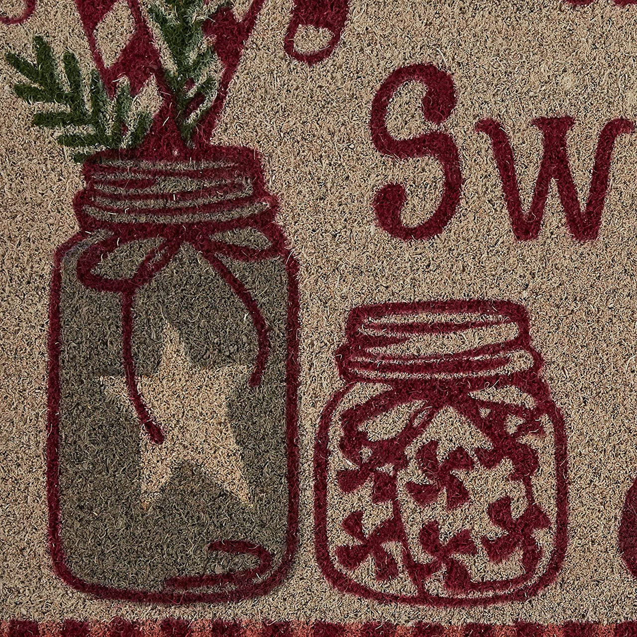 Mason And Peppermint Doormat 18" X 30" Park Designs - The Fox Decor