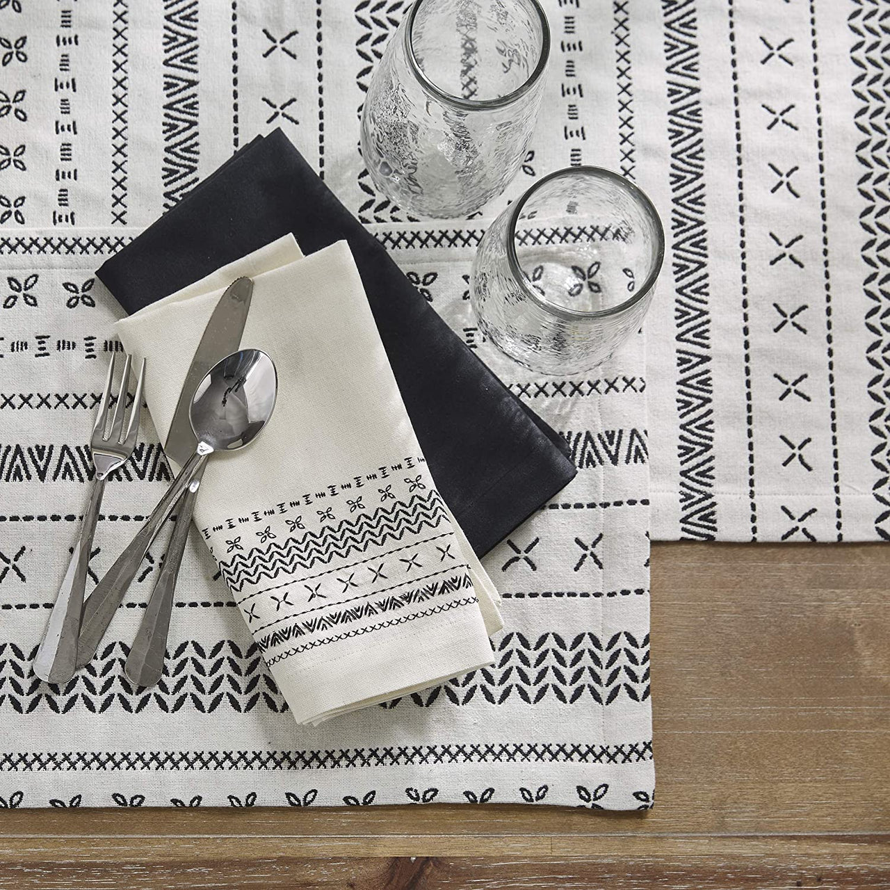 Soma Jacquard Table Runner - 72"L Park Designs - The Fox Decor
