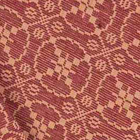Thumbnail for Barn Red Tan Marshfield Jacquard Afghan AF106017 - The Fox Decor