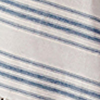Thumbnail for Colonial Blue Cream Grain Sack Stripe Afghan AF165014 - The Fox Decor