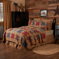 Thumbnail for Kindred Star Luxury King Quilt 120Wx105L VHC Brands