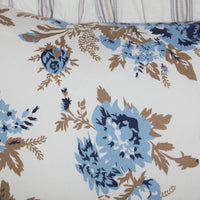 Thumbnail for Annie Blue Floral Ruffled Pillow 18x18 VHC Brands