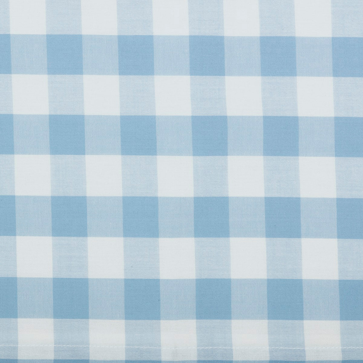 Annie Buffalo Blue Check Ruffled Panel Set of 2 84x40 VHC Brands