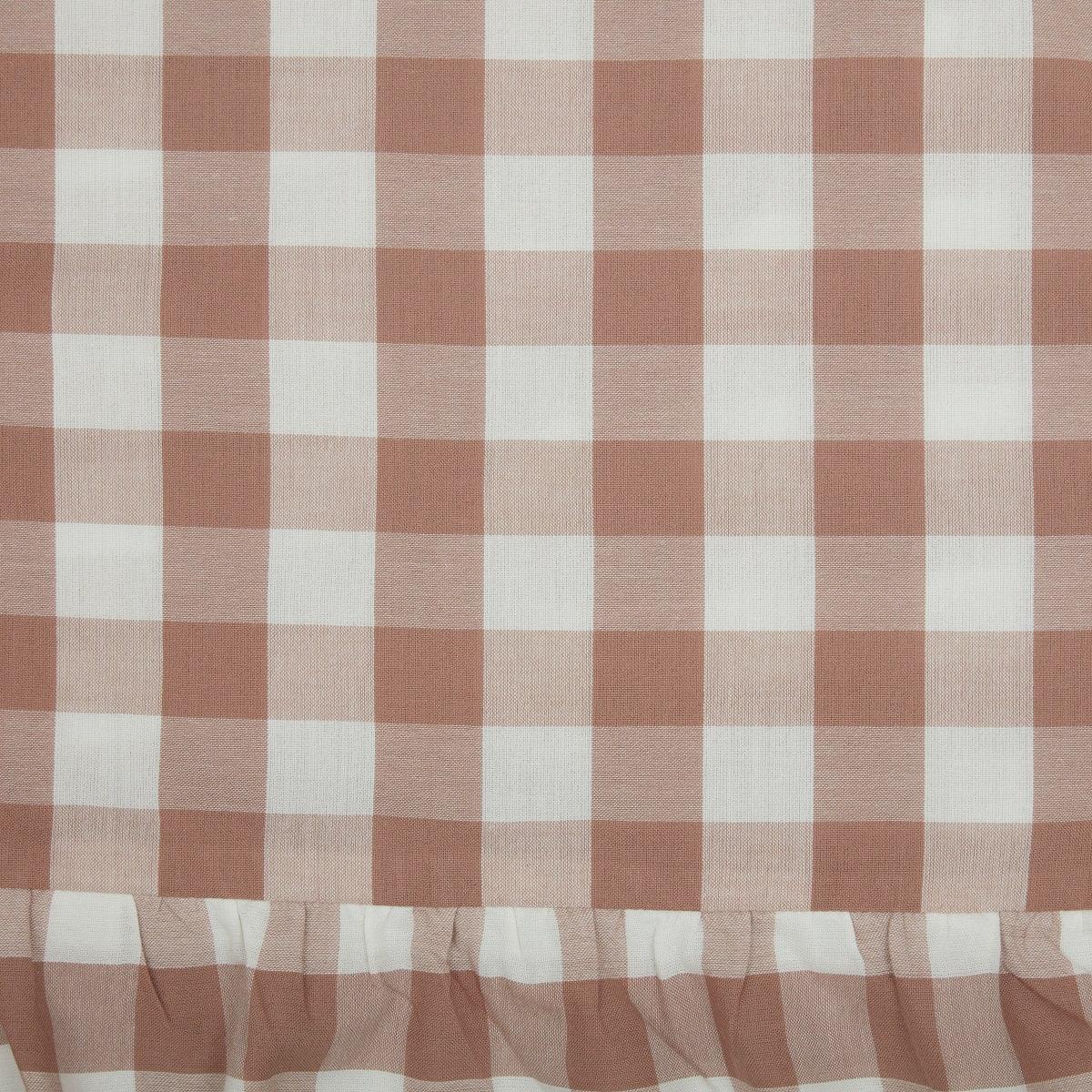 Annie Buffalo Portabella Check Fabric Euro Sham 26x26 VHC Brands