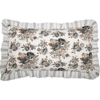 Annie Portabella Floral Ruffled King Sham 21x37 VHC Brands - The Fox Decor