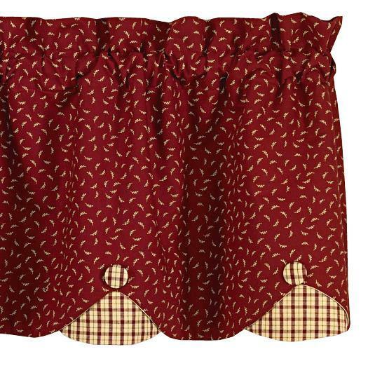 Apple Jack Valance - Scalloped Park Designs - The Fox Decor