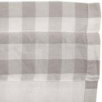 Thumbnail for Annie Buffalo Grey Check Swag Curtain Set of 2 36x36x16 - The Fox Decor