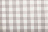 Thumbnail for Annie Buffalo Grey Check Prairie Long Panel Curtain Set of 2