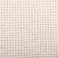 Thumbnail for Burlap Antique White Prairie Short Panel Curtain Set of 2 63x36x18 VHC Brands