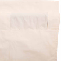 Thumbnail for Simple Life Flax Natural Prairie Long Panel Curtain Set of 2 84x36x18 VHC Brands