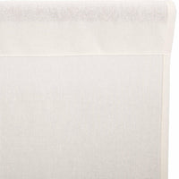 Thumbnail for Tobacco Cloth Antique White Prairie Long Panel Curtain Fringed Set of 2 84x36x18 VHC Brands - The Fox Decor
