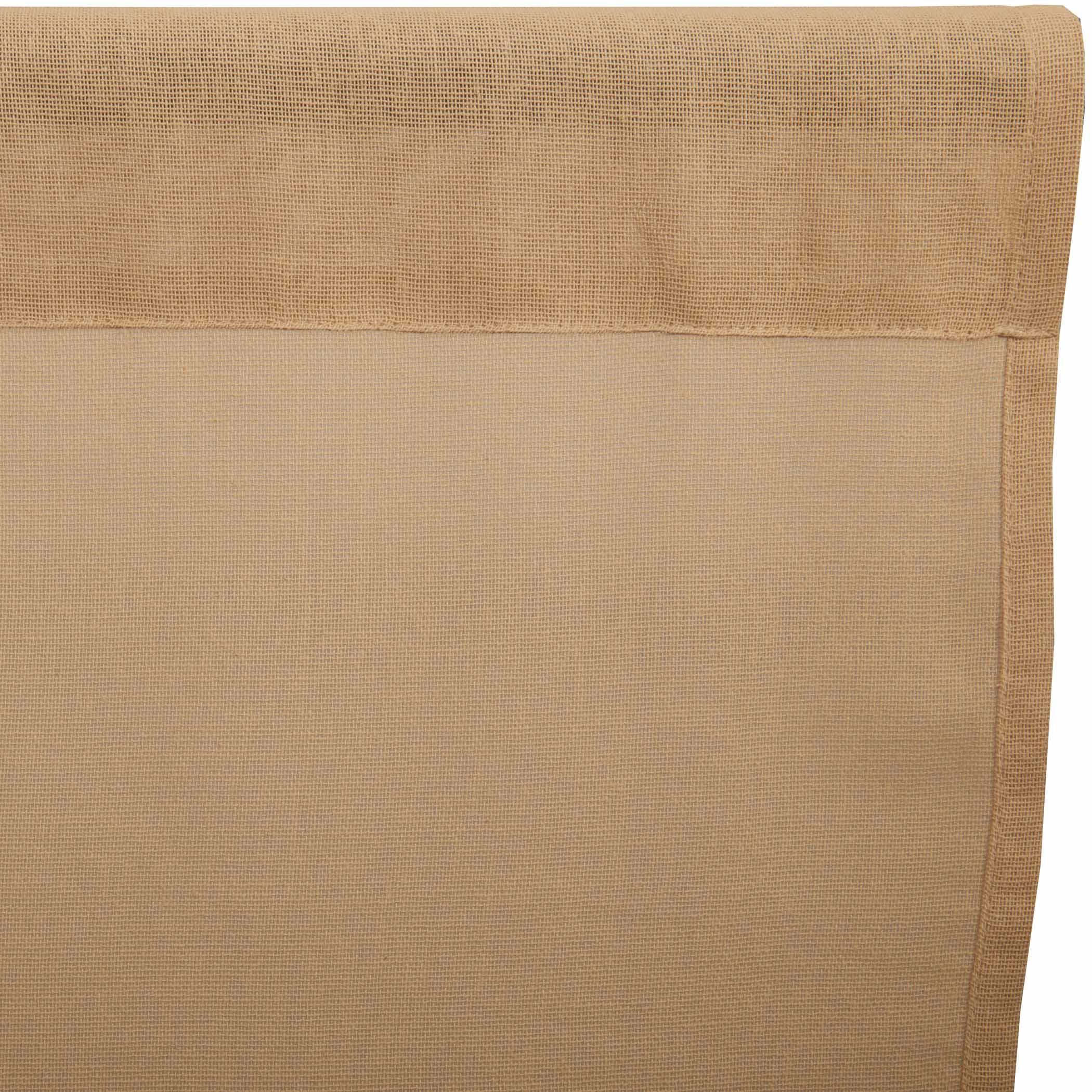 Tobacco Cloth Khaki/Antique White/Natural Door Panel 72