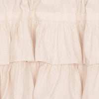 Thumbnail for Simple Life Flax Natural Ruffled Valance Curtain VHC Brands - The Fox Decor