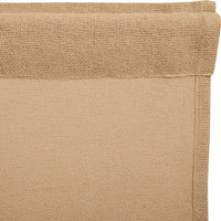 Thumbnail for Burlap Natural Prairie Short Panel Curtain Set of 2 63x36x18 VHC Brands