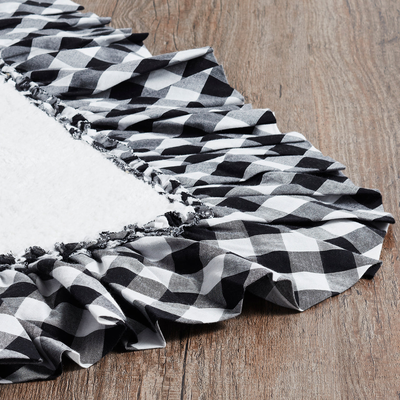 Annie Buffalo Black Check Bathmat 20" x 30" VHC Brands - The Fox Decor