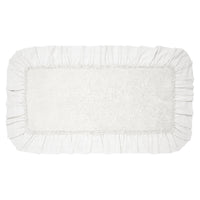 Thumbnail for Burlap Antique White Bathmat 27