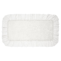 Thumbnail for Burlap Antique White Bathmat 27