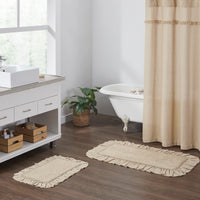 Burlap Vintage Bathmat 20