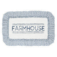 Thumbnail for Sawyer Mill Blue Farmhouse Bathmat 20